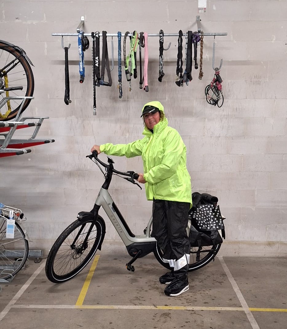 Marja Van Dijk Op De Fiets (1)